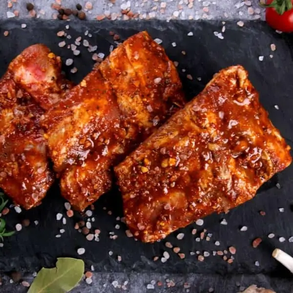 costillas de cerdo a la coca cola