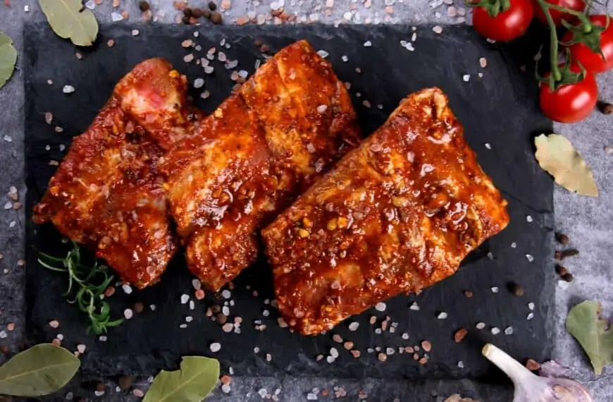costillas de cerdo a la coca cola
