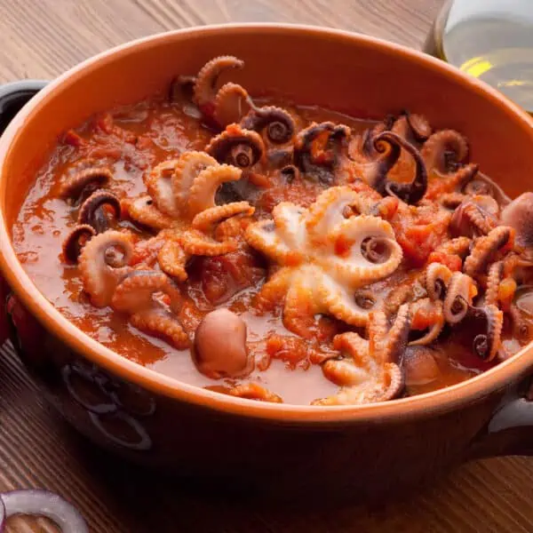 pulpo a la veracruzana