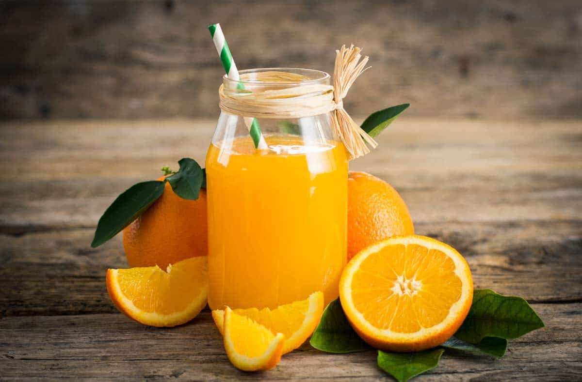Agua de naranja - Comida Mexicana