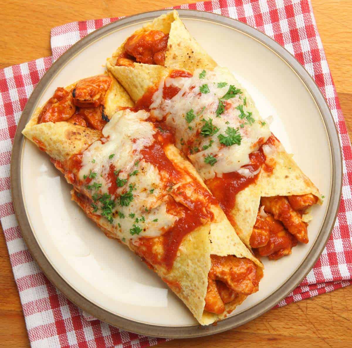 Esta Receta de Enchiladas de Pollo Queda Deliciosa y Es muy Fácil de Hacer