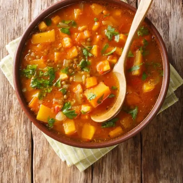 sopa de papas